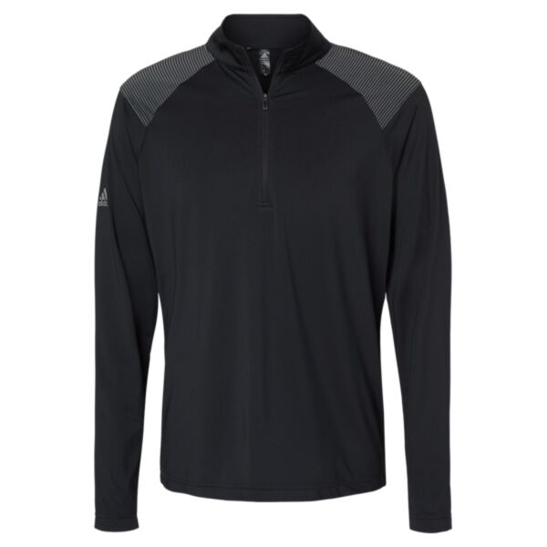 Men's Ultimate365 Lightweight Shoulder Stripe Quarter-Zip Pullover Thumbnail