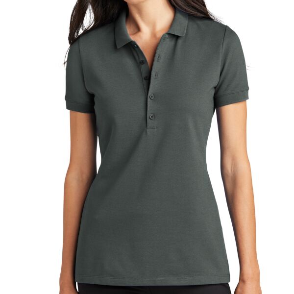 Women's Stretch Heavyweight Pique Polo Thumbnail