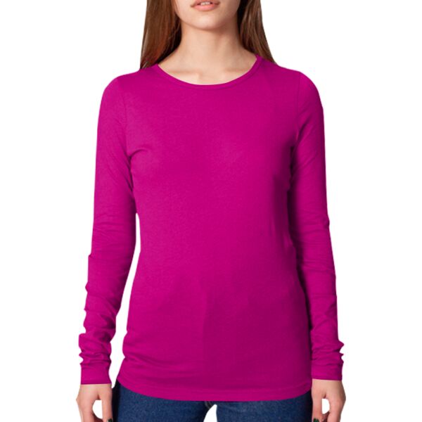 6307 Sheer Jersey L/S T-Shirt Thumbnail