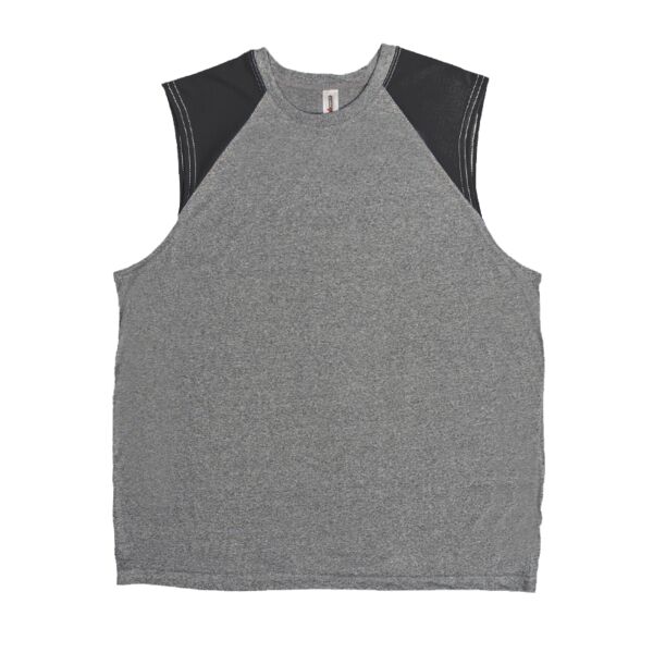 AT818 Men's Sleeveless Colorblock Natural Feel Training Tee Thumbnail