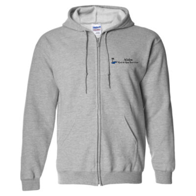 Aloha Pool Service - Heavy Blend™ Full-Zip Hooded Sweatshirt Thumbnail