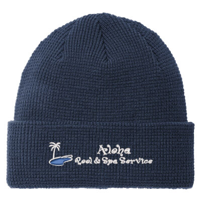 Aloha Pool Service - Thermal Knit Cuffed Beanie Thumbnail
