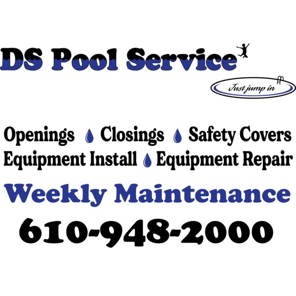 DS Pool Service - Back for Light Colored shirts Thumbnail