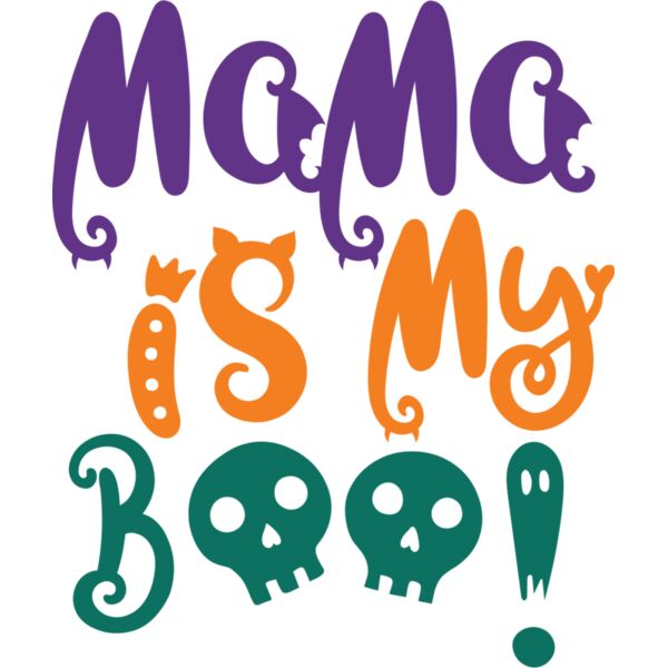 HALL014 Mama is my boo Thumbnail