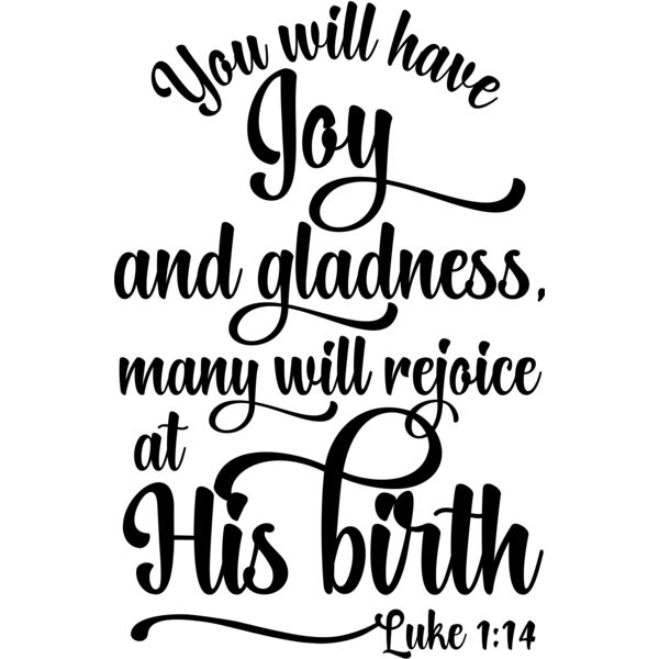 Bible Verses for Christmas Luke 1 14 Thumbnail