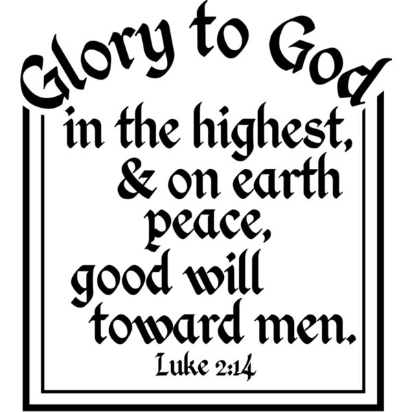 Bible Verses for Christmas luke 2 14 Thumbnail