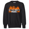 Youth EcoSmart® Crewneck Sweatshirt Thumbnail
