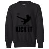 Youth EcoSmart® Crewneck Sweatshirt Thumbnail