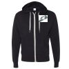 Unisex Heathered French Terry Full-Zip Hooded Sweatshirt Thumbnail