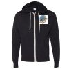 Unisex Heathered French Terry Full-Zip Hooded Sweatshirt Thumbnail