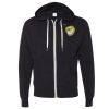 Unisex Heathered French Terry Full-Zip Hooded Sweatshirt Thumbnail