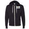 Unisex Heathered French Terry Full-Zip Hooded Sweatshirt Thumbnail