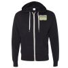 Unisex Heathered French Terry Full-Zip Hooded Sweatshirt Thumbnail