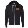 Unisex Heathered French Terry Full-Zip Hooded Sweatshirt Thumbnail