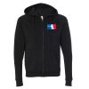 Unisex Special Blend Raglan Full-Zip Hooded Sweatshirt Thumbnail
