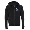 Unisex Special Blend Raglan Full-Zip Hooded Sweatshirt Thumbnail