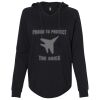 Women’s Lightweight California Wave Wash Hooded Sweatshirt Thumbnail